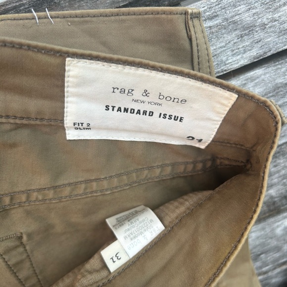 Rag and Bone Standard Issue Fit 2 - Picture 3 of 4